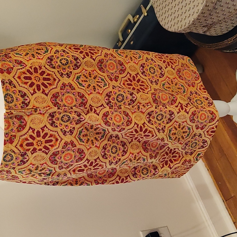 Vintage Print Skirt